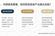 内控实务讲解095：信息流转决定经营成效，企业如何筑牢内部信息传递风控防线？